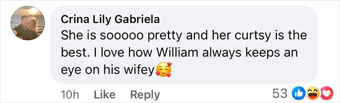 Comment praising Kate Middleton's grace and William's attentiveness after royal funeral with King Charles. Comment praising Kate Middleton's grace and William's attentiveness after royal funeral with King Charles.