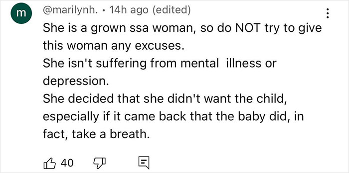 Comment on a case involving a cheerleader after stuffing newborn in closet, discussing her mental state and responsibility. Comment on a case involving a cheerleader after stuffing newborn in closet, discussing her mental state and responsibility.