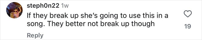 Social media comment discussing Travis Kelce’s answer about Taylor Swift in a resurfaced Kiss Marry Kill video. Social media comment discussing Travis Kelce’s answer about Taylor Swift in a resurfaced Kiss Marry Kill video.