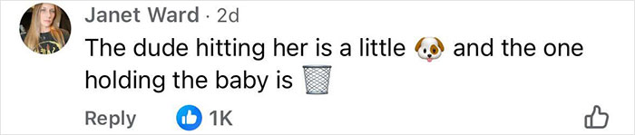 Screenshot of a social media comment discussing an angry mob ambushing a Walmart employee in a viral video. Screenshot of a social media comment discussing an angry mob ambushing a Walmart employee in a viral video.