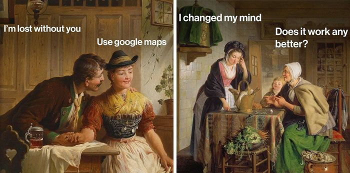 “What Makes Life So Difficult? People”: 50 Sarcastic And Hilarious Classical Art Memes (New Pics)