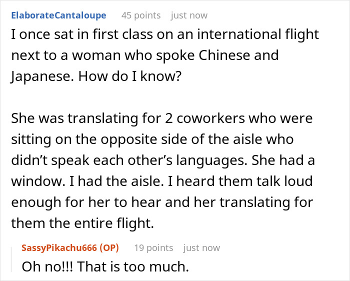 Woman’s first class flight disrupted by rude old man, she responds confidently while seated on an international flight. Woman’s first class flight disrupted by rude old man, she responds confidently while seated on an international flight.