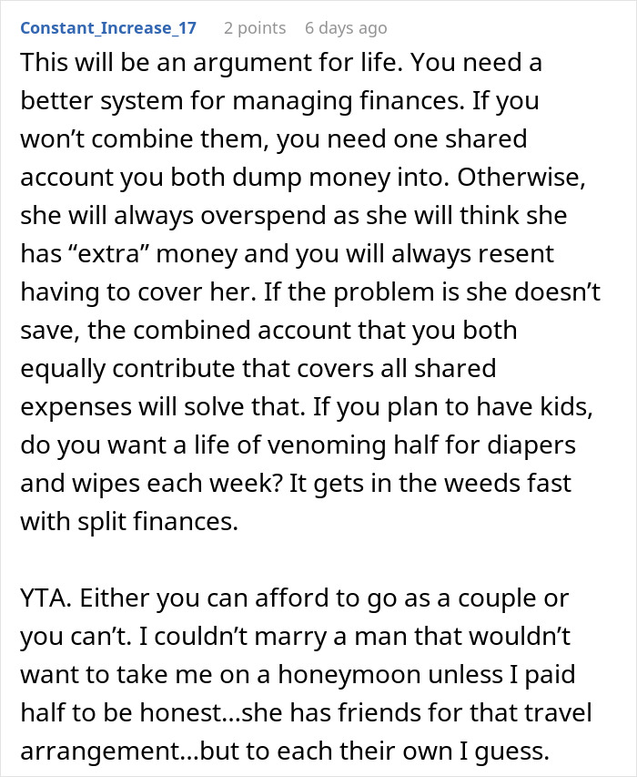 Couple discussing finances with husband refusing honeymoon due to no money and wife expecting him to pay for both tickets. Couple discussing finances with husband refusing honeymoon due to no money and wife expecting him to pay for both tickets.