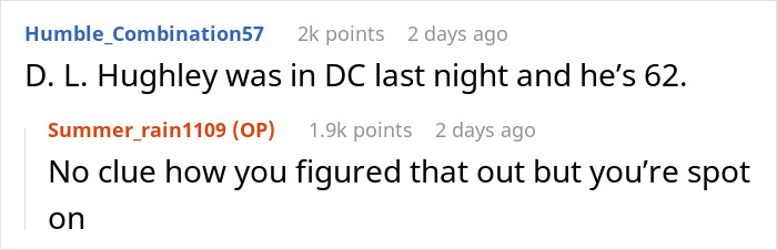 Screenshot of a Reddit comment thread discussing a stand-up show reaction, highlighting a woman’s worst fear coming true. Screenshot of a Reddit comment thread discussing a stand-up show reaction, highlighting a woman’s worst fear coming true.
