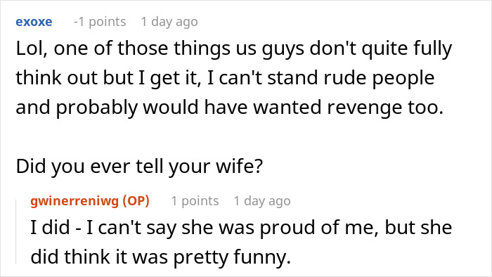 Screenshot of a forum discussion about hotel guests lacking civic sense and neighbors seeking 5 AM revenge for the disturbance. Screenshot of a forum discussion about hotel guests lacking civic sense and neighbors seeking 5 AM revenge for the disturbance.