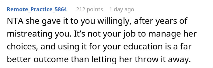 Screenshot of a Reddit comment discussing handling money wisely with a focus on Christian rapture and financial responsibility. Screenshot of a Reddit comment discussing handling money wisely with a focus on Christian rapture and financial responsibility.