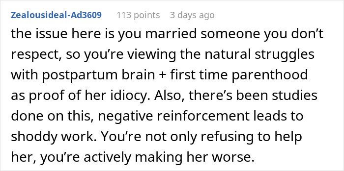 New mom struggling with baby care while husband watches judgmentally, highlighting postpartum challenges and relationship tension. New mom struggling with baby care while husband watches judgmentally, highlighting postpartum challenges and relationship tension.