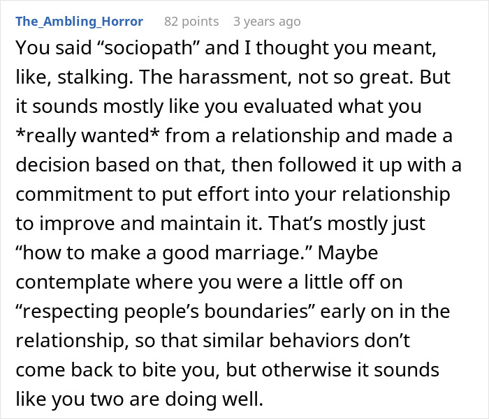 Comment discussing a man who robotically calculated choosing a wife with brains over heart, sparking internet discomfort. Comment discussing a man who robotically calculated choosing a wife with brains over heart, sparking internet discomfort.