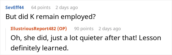 Screenshot of a conversation discussing server down issues during business hours with a tone of malicious compliance. Screenshot of a conversation discussing server down issues during business hours with a tone of malicious compliance.