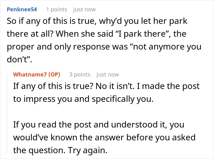 Reddit user debates entitled neighbor who blocks car, leading man to tow her vehicle and face a $300 demand. Reddit user debates entitled neighbor who blocks car, leading man to tow her vehicle and face a $300 demand.