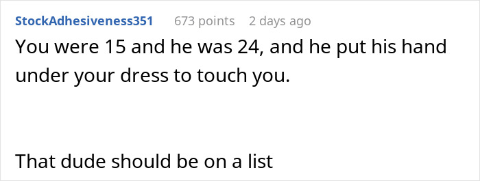 Text post discussing a controversial sister-boyfriend relationship drama involving inappropriate behavior. Text post discussing a controversial sister-boyfriend relationship drama involving inappropriate behavior.