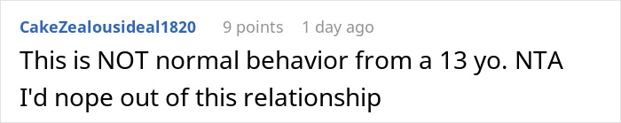 Comment about a 13-year-old’s meltdown during early morning mountain biking, with a man walking out of the situation. Comment about a 13-year-old’s meltdown during early morning mountain biking, with a man walking out of the situation.