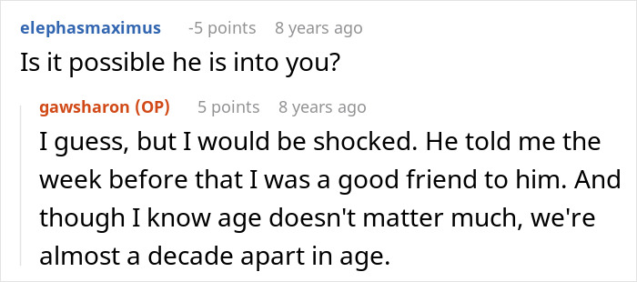 Screenshot of an online conversation discussing a woman setting up a widow and single mom for a date. Screenshot of an online conversation discussing a woman setting up a widow and single mom for a date.