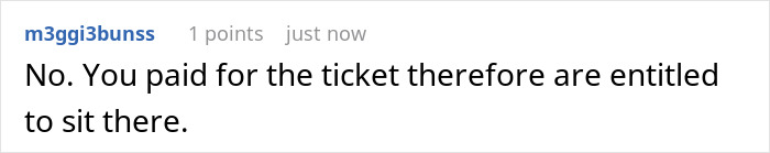 Comment on passenger’s paid seat entitlement, part of a family eyes passenger’s seat drama during the journey. Comment on passenger’s paid seat entitlement, part of a family eyes passenger’s seat drama during the journey.