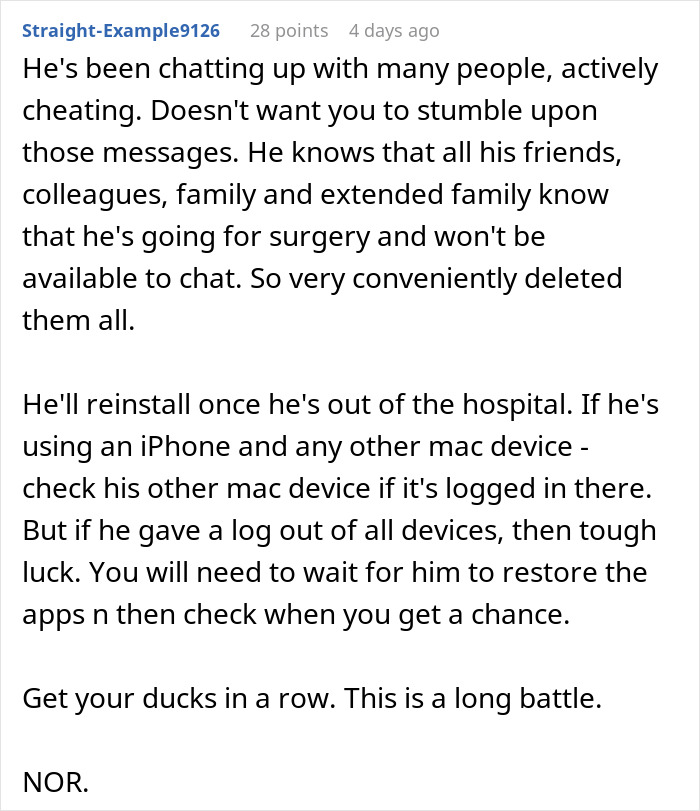 Wife left suspicious and confused after checking husband’s phone during surgery reveals deleted messages and secrets. Wife left suspicious and confused after checking husband’s phone during surgery reveals deleted messages and secrets.