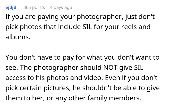 Text discussing concerns about a woman pretending to be the bride at her SIL’s wedding, causing family tension. Text discussing concerns about a woman pretending to be the bride at her SIL’s wedding, causing family tension.