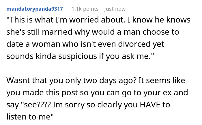 Screenshot of an online forum post discussing a man’s online affair and the guilt affecting his troubled marriage. Screenshot of an online forum post discussing a man’s online affair and the guilt affecting his troubled marriage.