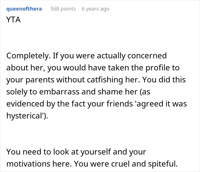 17YO Gets Catfished By Her Own Sibling Who Also Outs Her To Parents, Netizens Horrified 17YO Gets Catfished By Her Own Sibling Who Also Outs Her To Parents, Netizens Horrified