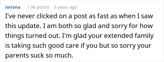 Comment expressing mixed emotions and sympathy about a teen feeling like a prisoner babysitting autistic sister and calling parents out. Comment expressing mixed emotions and sympathy about a teen feeling like a prisoner babysitting autistic sister and calling parents out.