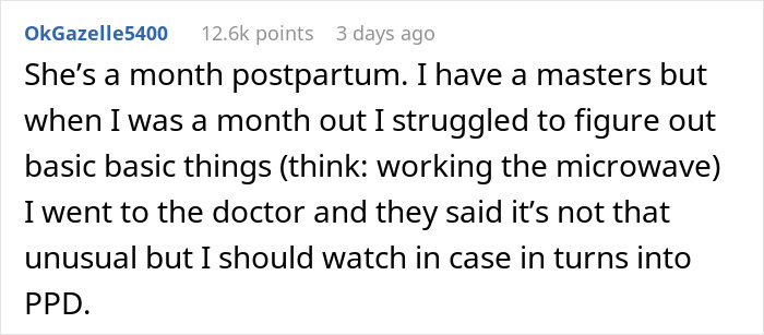 New mom struggles with baby care and faces judgment from husband during postpartum adjustment. New mom struggles with baby care and faces judgment from husband during postpartum adjustment.