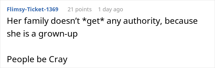 Screenshot of a comment about a mom furious over ex allowing stepdaughter to date and have a love nest after bio-dad said no. Screenshot of a comment about a mom furious over ex allowing stepdaughter to date and have a love nest after bio-dad said no.