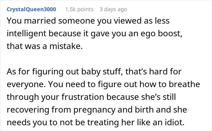 New mom struggling with baby care while husband judges, showing challenges of postpartum recovery and family dynamics. New mom struggling with baby care while husband judges, showing challenges of postpartum recovery and family dynamics.