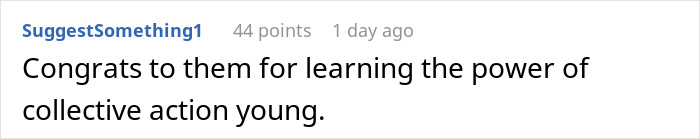Comment on social platform expressing support for siblings facing HOA conflict after losing their mom.