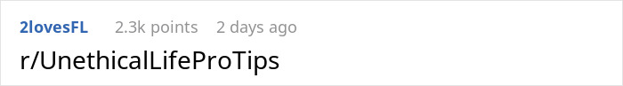 Screenshot of a Reddit comment on r/UnethicalLifeProTips with 2.3k points showing a user post about social media tactics. Screenshot of a Reddit comment on r/UnethicalLifeProTips with 2.3k points showing a user post about social media tactics.