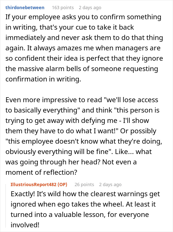 Reddit discussion about server down during business hours and the consequences of malicious compliance in workplace decisions. Reddit discussion about server down during business hours and the consequences of malicious compliance in workplace decisions.