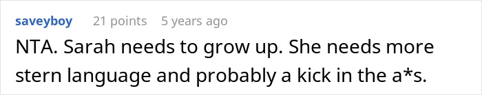 Screenshot of an online comment discussing a single sister struggling with her sibling’s engagement situation. Screenshot of an online comment discussing a single sister struggling with her sibling’s engagement situation.