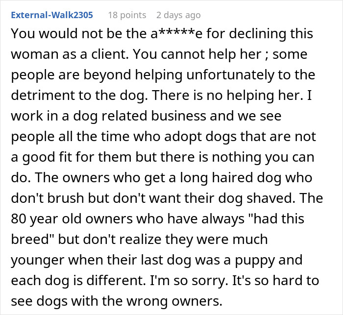 Woman adopts dog with behavior issues against shelter advice, facing quick regret amid challenges with pet care. Woman adopts dog with behavior issues against shelter advice, facing quick regret amid challenges with pet care.