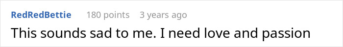 User comment text on a digital forum, expressing personal feelings about love and passion in response to a topic about choosing brains over heart. User comment text on a digital forum, expressing personal feelings about love and passion in response to a topic about choosing brains over heart.