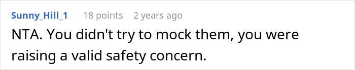Screenshot of an online comment defending a guy who refuses to let his obese family fly in his plane, sparking family drama. Screenshot of an online comment defending a guy who refuses to let his obese family fly in his plane, sparking family drama.