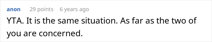 Screenshot of an online comment discussing hypocrisy about keeping ex-girlfriend and late ex-boyfriend memory boxes.