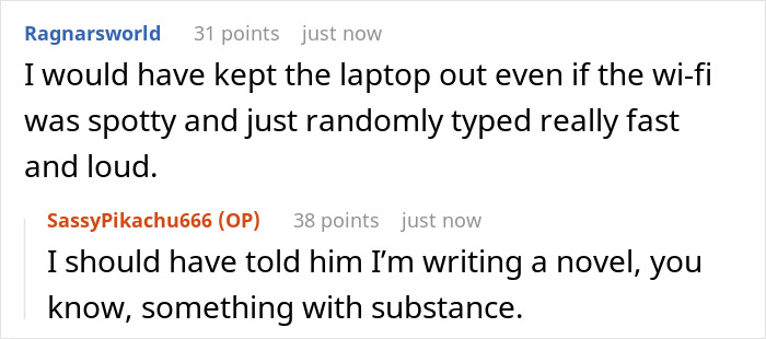 Text conversation showing a woman clapping back at a rude old man during her first ever first class flight. Text conversation showing a woman clapping back at a rude old man during her first ever first class flight.