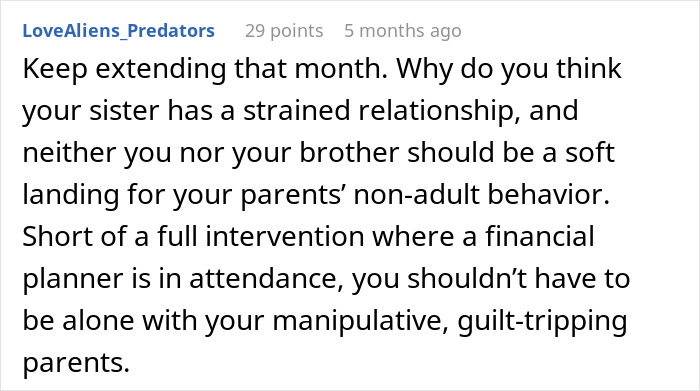 Comment about strained family relationships and need for a financial planner in a mom retirement plan context. Comment about strained family relationships and need for a financial planner in a mom retirement plan context.