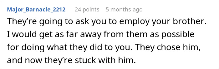 Screenshot of a Reddit comment discussing family conflict related to college acceptance letters being hidden from a child. Screenshot of a Reddit comment discussing family conflict related to college acceptance letters being hidden from a child.