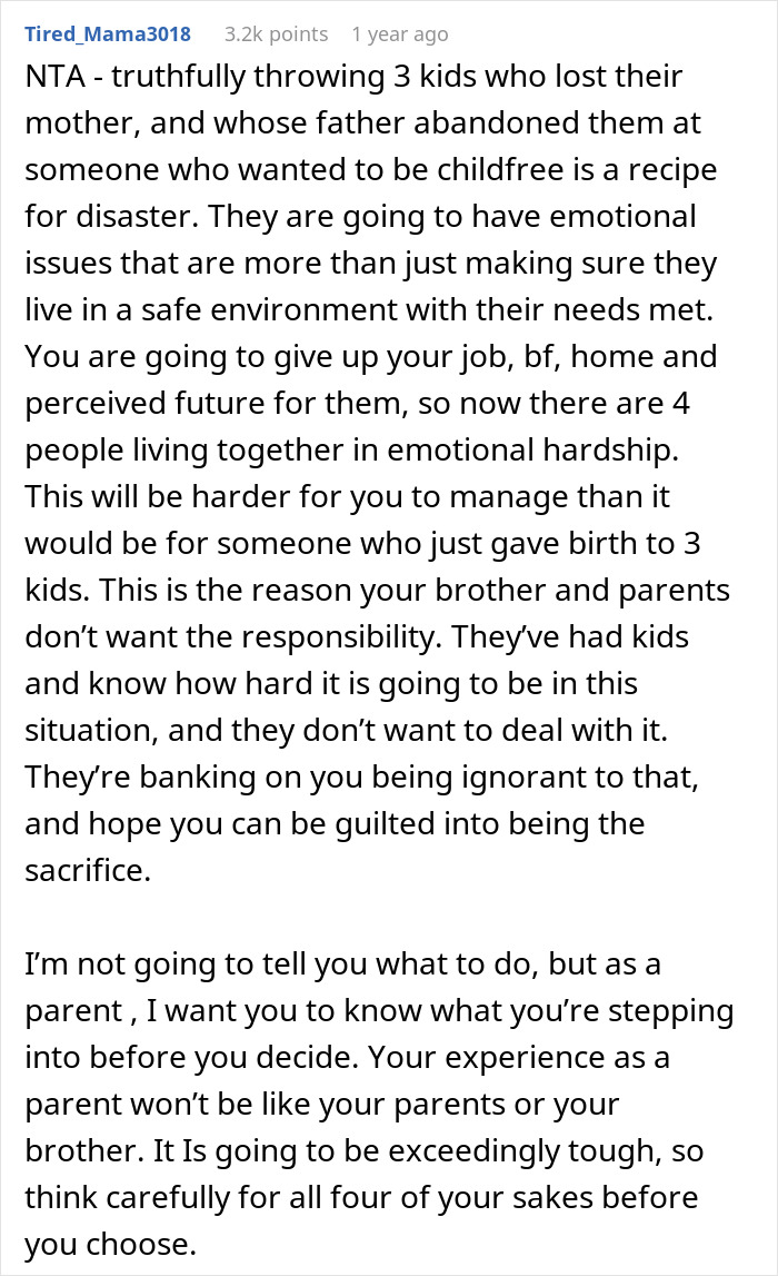 Woman’s life turns upside down caring for late sister’s kids despite never wanting children, facing emotional and family challenges. Woman’s life turns upside down caring for late sister’s kids despite never wanting children, facing emotional and family challenges.