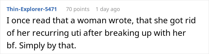 Text excerpt about partner prone to infections causing reconsideration of marriage plans, highlighting refusal of testing concerns. Text excerpt about partner prone to infections causing reconsideration of marriage plans, highlighting refusal of testing concerns.