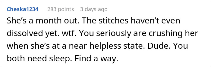 New mom struggling to care for baby while husband watches and judges, highlighting postpartum challenges and lack of support. New mom struggling to care for baby while husband watches and judges, highlighting postpartum challenges and lack of support.