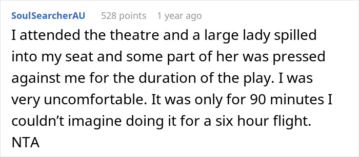 Person Called "Fatphobic" For Refusing To Let Obese Guy Invade Their Seat, Sparks Flight Drama Person Called "Fatphobic" For Refusing To Let Obese Guy Invade Their Seat, Sparks Flight Drama