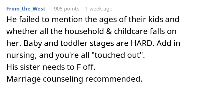 Reddit comment discussing divorce predictions for husband asking wife to change intimacy boundaries. Reddit comment discussing divorce predictions for husband asking wife to change intimacy boundaries.