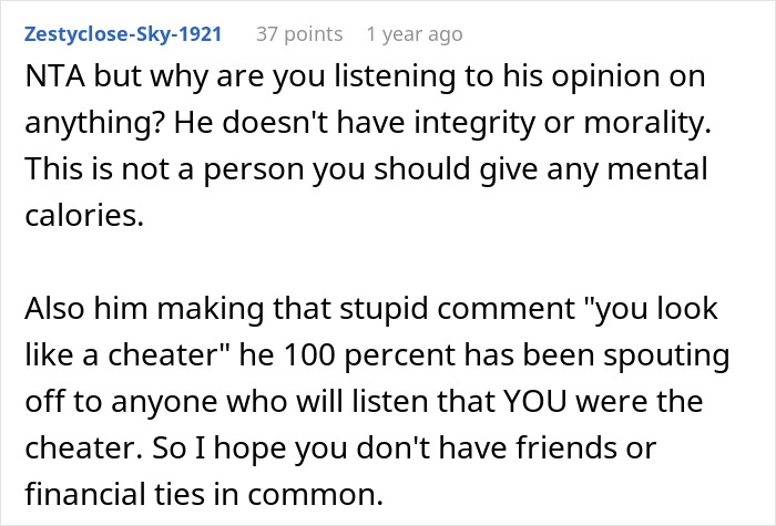 Red and white text conversation about integrity and accusations, relating to a woman upset after remarrying a cheater ex. Red and white text conversation about integrity and accusations, relating to a woman upset after remarrying a cheater ex.