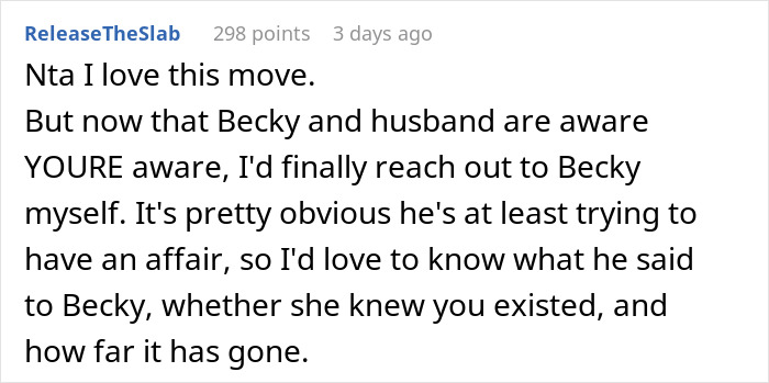 Comment discussing a man worried about his wife’s petty drama risking his job while it affects their marriage. Comment discussing a man worried about his wife’s petty drama risking his job while it affects their marriage.