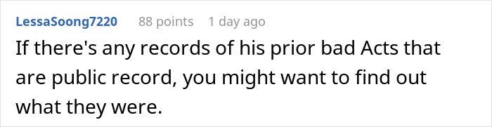 Screenshot of online comment discussing public records related to an entitled neighbor trying to hijack a resident’s driveway. Screenshot of online comment discussing public records related to an entitled neighbor trying to hijack a resident’s driveway.