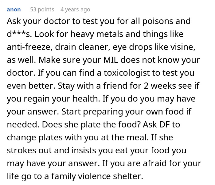 Advice on testing for poison exposure after suspicious behavior from MIL, including medical and safety precautions. Advice on testing for poison exposure after suspicious behavior from MIL, including medical and safety precautions.