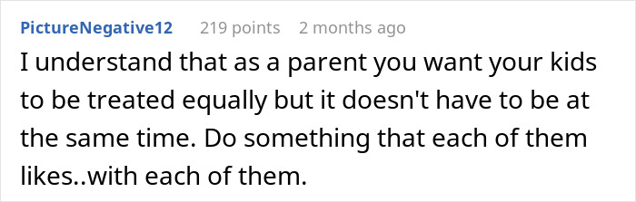 Comment on family fairness, discussing sister accuse favoring nephew niece in a thoughtful online forum post. Comment on family fairness, discussing sister accuse favoring nephew niece in a thoughtful online forum post.