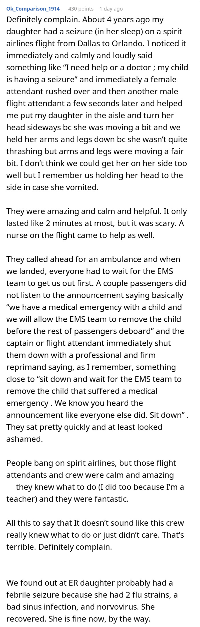 Comment detailing a medical crisis on a Korean Airlines flight with crew accused of failing basic protocols during emergency. Comment detailing a medical crisis on a Korean Airlines flight with crew accused of failing basic protocols during emergency.