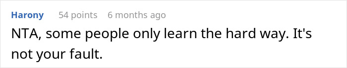Screenshot of an online comment responding to a neighbor kicking garbage bins back after being left on their driveway repeatedly. Screenshot of an online comment responding to a neighbor kicking garbage bins back after being left on their driveway repeatedly.