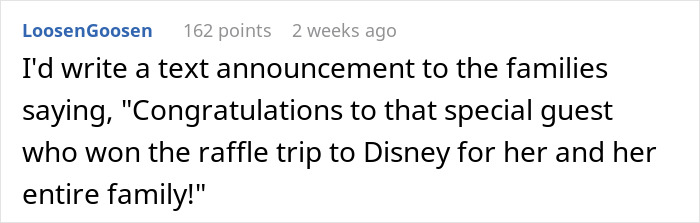 Comment highlighted in a forum where a father blasts parents for not showing up to his daughter’s birthday celebration. Comment highlighted in a forum where a father blasts parents for not showing up to his daughter’s birthday celebration.